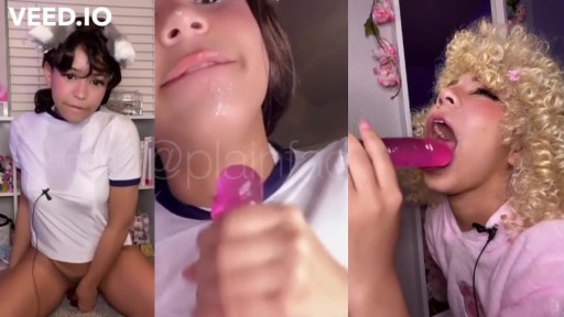 Plainfac Influencer Sucking Dildo Medium Breasts Youtuber Straight Teasing Redditor Mixed Race Slim Body Xer Horny Female Instagrammer Facebooker Brown Hair