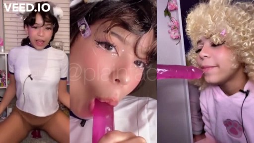 Plainfac Influencer Sucking Dildo Medium Breasts Youtuber Straight Teasing Redditor Mixed Race Slim Body Xer Horny Female Instagrammer Facebooker Brown Hair