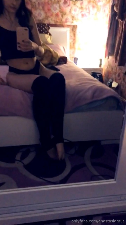 Anastasia Mut Small Breasts Black Hair Internet Personality Lingerie Instagrammer Female Influencers Bisexual Fetish Model Video Adult Model Fitness Model