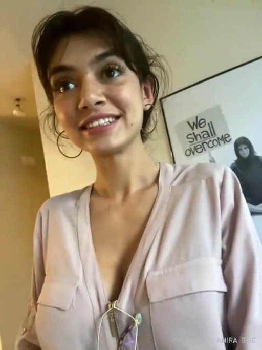 Amira Brie Leaked Strip Brown Hair Female Brown Eyes Adult Content Creator Onlyfans Caucasian Influencer Straight Big Breasts Instagrammer Influencers Selfie